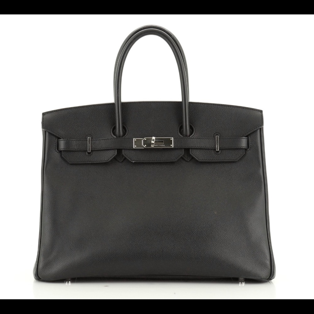 Hermes Birkin 35 Epsom Leather Black Palladium - Picture 8 of 16